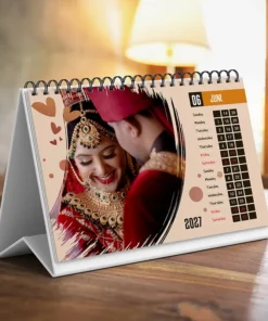 Customized desk calendar 2027