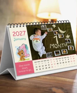 Customized desk calendar 2027