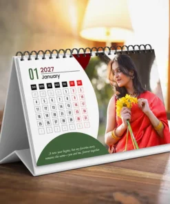 Customized desk calendar 2027