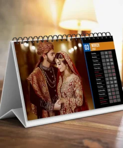 Customized desk calendar 2027
