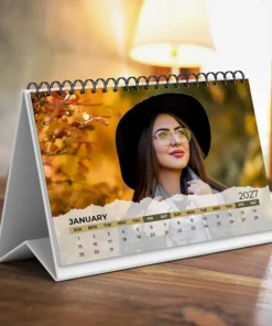 Customized desk calendar 2027